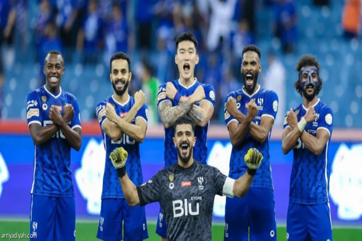 لاعبو فريق الهلال