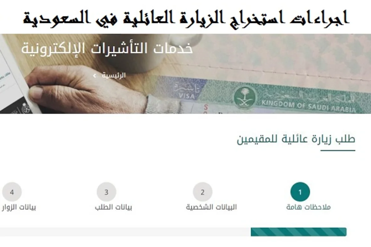 شروط استخراج فيزة زيارة