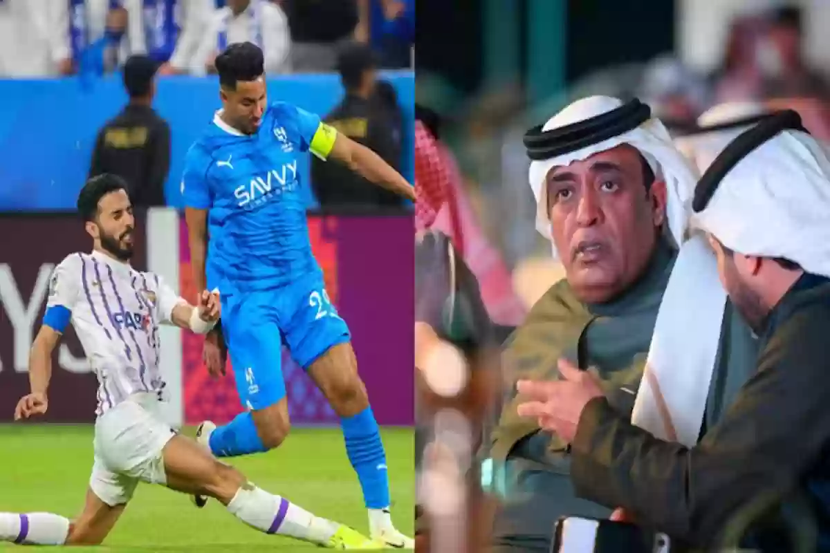 الفراج ينفجر بتصريحاته بعد خماسية الهلال في شباك العين